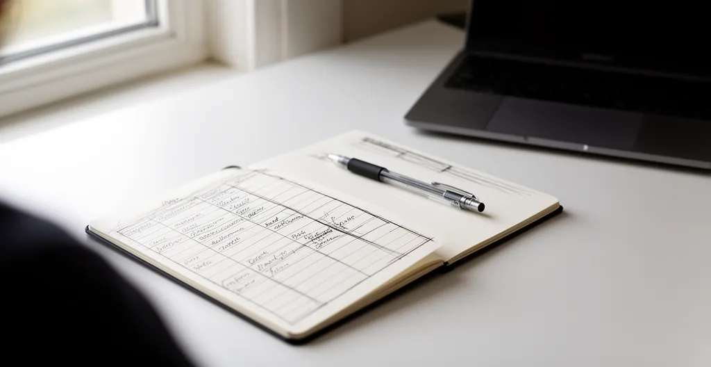 Organisation des critères de recherche immobilière sur tableau